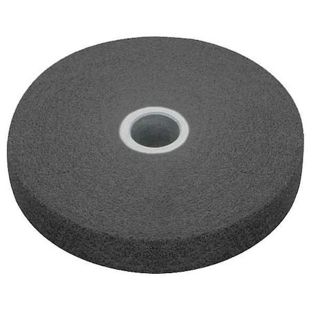 Scotch-Brite Unitized Wheel, 6" Dia, Center Hole, Silicon Carbide, 150 Grit, Non-Woven Type, XL-UW 61500122546