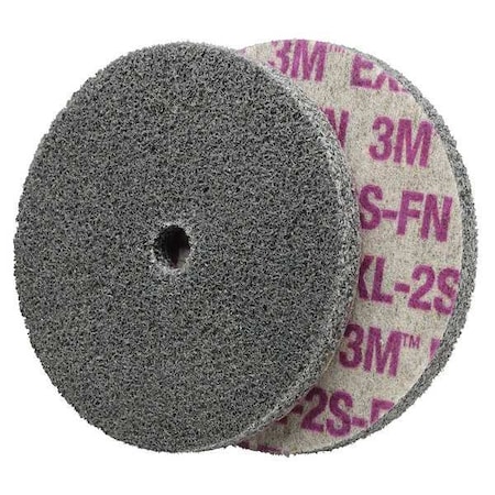 Scotch-Brite Unitized Wheel, 6" Dia, Center Hole, Silicon Carbide, 150 Grit, Coated Type, XL-UW 61500122553