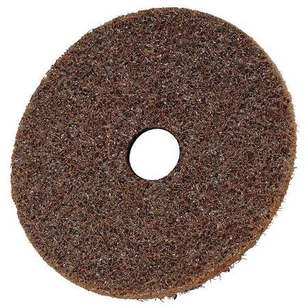Scotch-Brite Hook-and-Loop Surface Conditioning Disc, 5" Dia, Center Hole, Aluminum Oxide, 60 Grit, SC-DH 7000120760