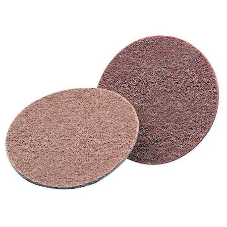 Scotch-Brite Hook-and-Loop Surface Conditioning Disc, 4-1/2" Dia, No Hole, Aluminum Oxide, 60 Grit, SE-DH 61500121274