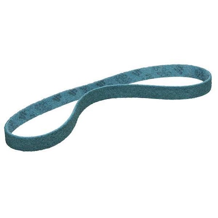 Scotch-Brite Surface-Conditioning Belt, 1 in W, 30 in L, Non-Woven, Aluminum Oxide, Not Applicable Grit, SC-BS 7000120609