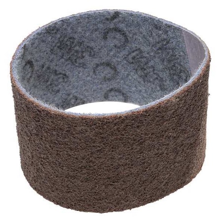 Scotch-Brite Surface-Conditioning Belt, 3 1/2 in W, 15 1/2 in L, Non-Woven, Aluminum Oxide, Not Applicable Grit 7100096333