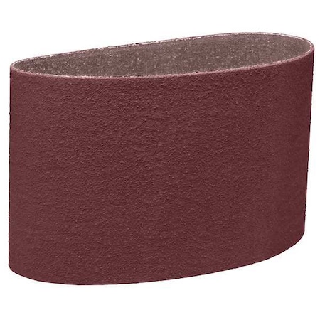3M Sanding Belt, 6 in W, 48 in L, Coated, Aluminum Oxide, 80 Grit, Not Applicable, 341D, Brown 7000118866