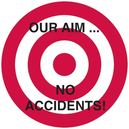 Brady Hard Hat Emblem Labl, 2in. dia., Vinyl, PK4, 42257 42257