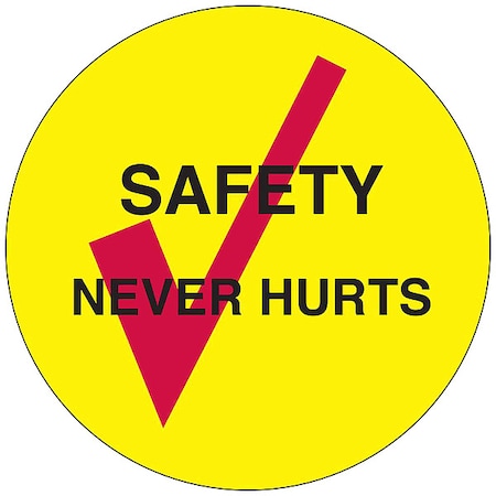 Brady Hard Hat Emblem Labl, 2in. dia., Vinyl, PK4, 42273 42273