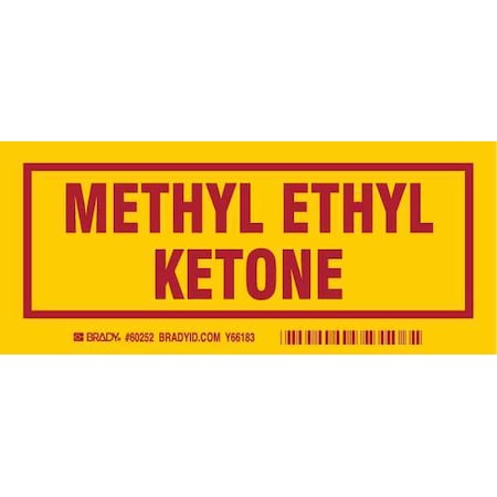 Brady ID. Label, 3inHx7inW, HP Polyester, PK25, 60252 60252