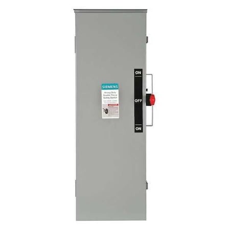 Siemens Fusible, Safety Switch, Heavy Duty, 240 V, 3PST DTF323R