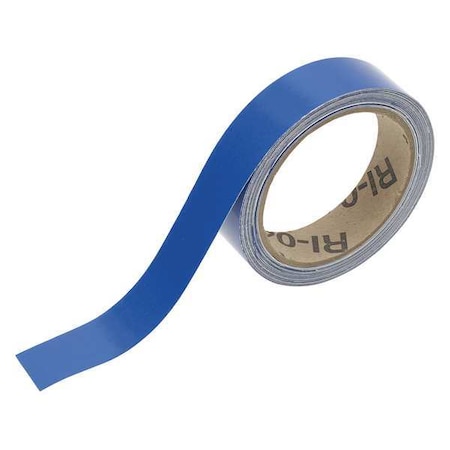 Brady Reflective Banding Tape, 30 ft. L, Vinyl, 105972 105972