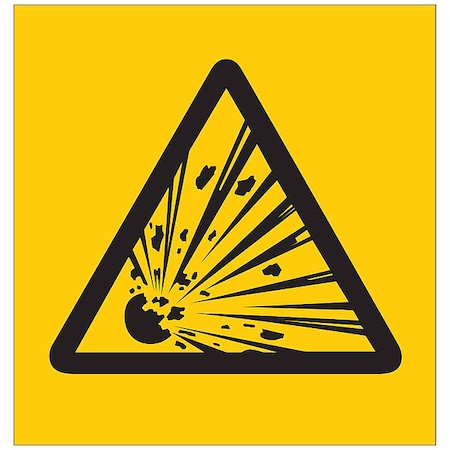 Brady Right-to-Know Labl, 1-1/2inHx1-1/2inW, PK9 58592