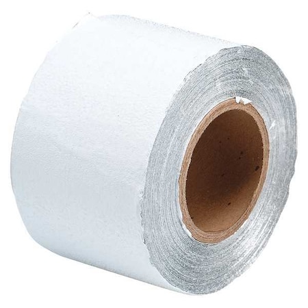 Brady Pavement Marking Tape, Vinyl, 50 yd Length, 4 in Width, White, Adhesive 78261