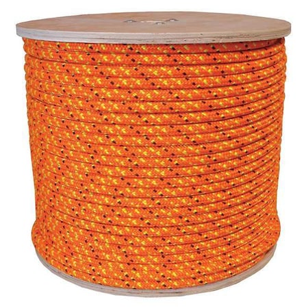 Zoro Select Climbing Rope, 7/16 in x 600 ft, 24 Strand 20TL58