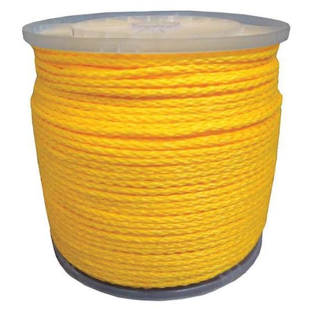 Zoro Select Rope, 1/4 in. x 1000 ft., Braided 20TL63