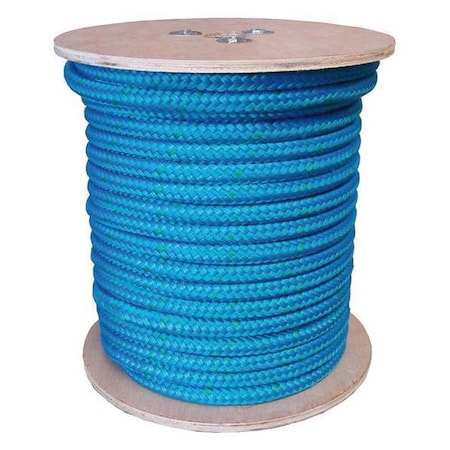 Zoro Select Rigging Line Rope, 1/2 in x 150 ft, Double 20TL65
