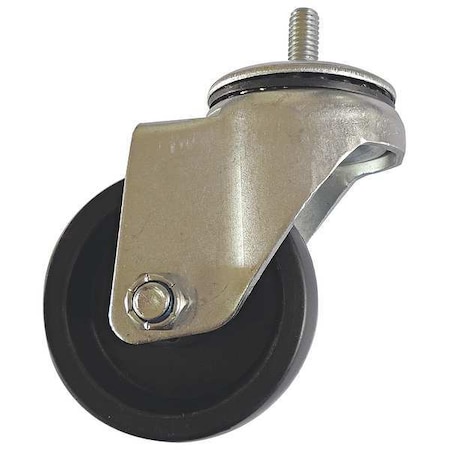 Zoro Select Swivel Stem Castr, Polyolefin, 3 in, 210 lb 20TM47