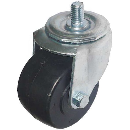 Zoro Select Swivel Stem Castr, Polyolefin, 3 in, 350 lb 20TM58