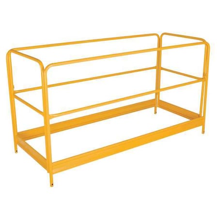 Metaltech Guard Rail, 69-1/2 in Lx30 in Wx41-1/2 in H I-CISGRJP