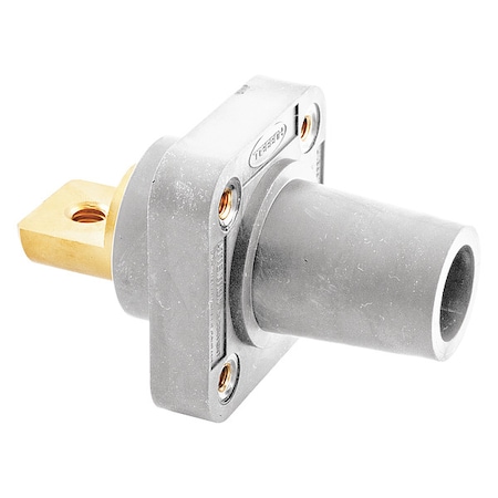 Hubbell Wiring Device-Kellems Receptacle, Wht, Female, Taper, Double Set HBLFRBW