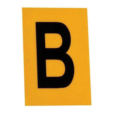 Brady LetterLabel, 1-1/2inH, 1inW, PK25 5920-B