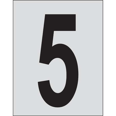 Brady NumberLabel, 1-1/2inH, 1inW, PK25 5900-5