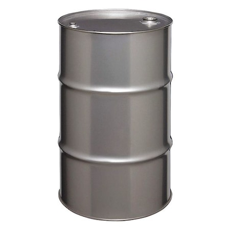 Zoro Select Closed Head Transport Drum, 316 Stainless Steel, 30 gal, Unlined, Silver ST3003-316