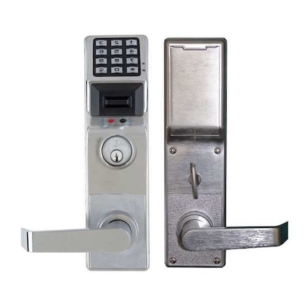 Trilogy Electronic Lock, Satin Chrome, 12 Button PDL4500DBL US26D