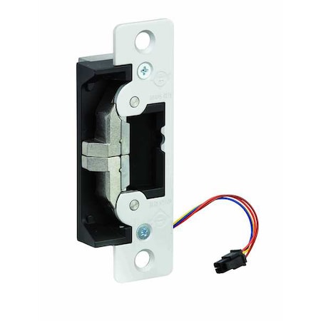 Adams Rite Heavy Duty Electric Door Strike, 1 1/4 in W x 4 7/8 in H, Cylindrical, Aluminum 7400-628