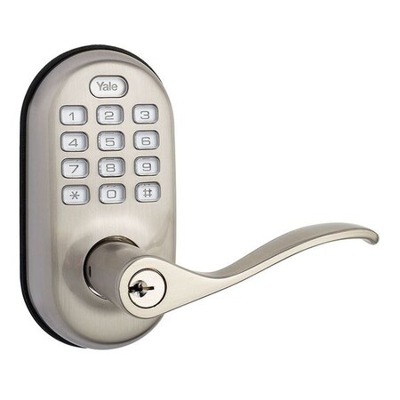 Yale Real Living Lever Lockset, Mechanical, Entrance YRL210NCR619