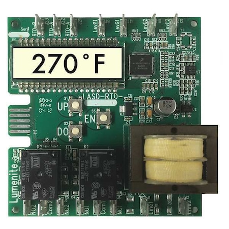Lumenite Level/Temp Controller, LCD, 24VAC LASD-401(24)