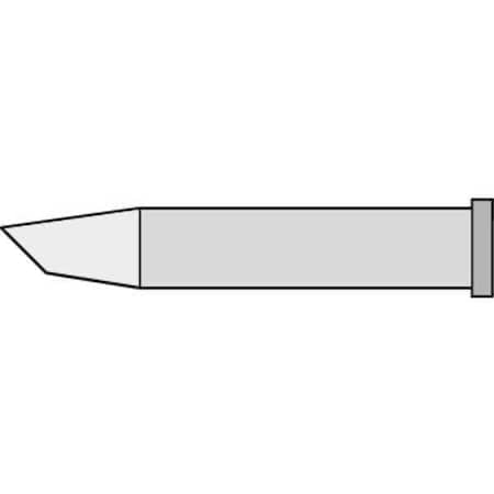 Weller Soldering Tip, Chisel, 3.2 mm, For Use With Mfr. No. WP120 T0054471099