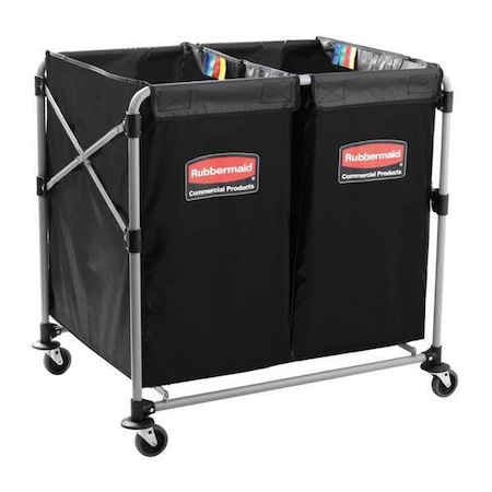 Rubbermaid Commercial Multi Stream Collapsible Basket X-Cart 1881781