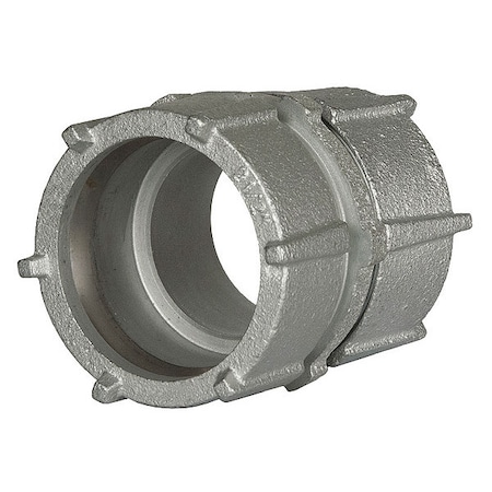 Raco IMC Coupling, 3 in, Compression, Steel, Zinc Plated, Gray 1832