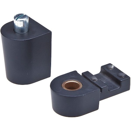 Kaba Ilco Pivot Hinge, Diecast Aluminum, Half Surface Mounting, 1 7/16 in Leaf W x 2 3/8 in Leaf H IL-OP-18-DU TOP PIVOT SET