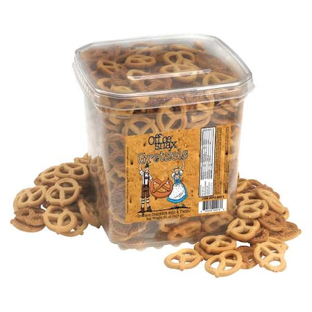 Office Snax 32 oz. Graham Cracker Pretzels, 6 PK OFX00073