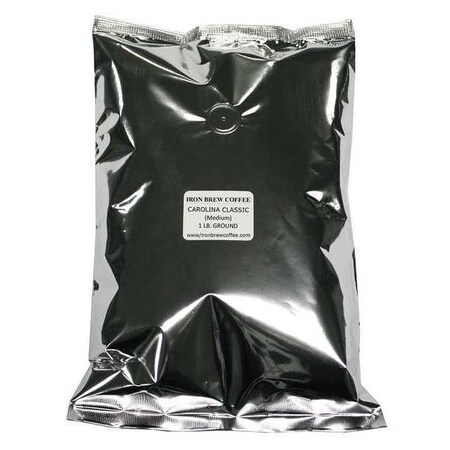 Iron Brew Carolina Classic Coffee, 1 lb., PK8 C-8CTCR