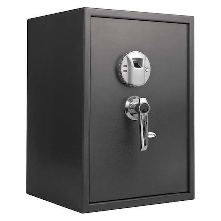 Barska Security Safe, 1.45 cu ft, 48.5 lb, Biometric Lock AX11650