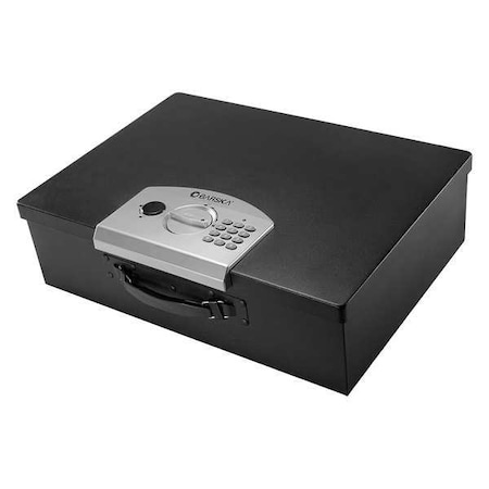 Barska Security Safe, 0.5 cu ft, 16.5 lb, Digital Keypad, Locking Latch Lock No Rated AX11910