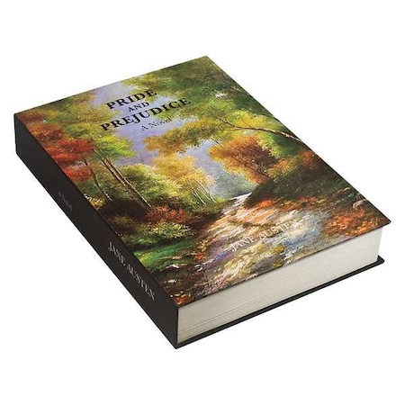 Barska Diversion Book Safe, 0.05 cu ft, 2.45 lb, Privacy Key Lock No Rated AX11682