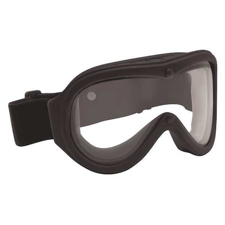 Bolle Safety Safety Goggles, Clear Double Lens, Anti-Fog, Non-Vented, Fireproof Strap, Chronosoft Series 40102