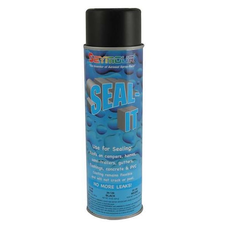 Seymour Of Sycamore Multipurpose Sealant, Black, Matte, 20 oz 20-148