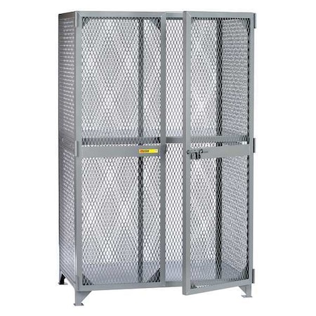 Little Giant Bulk Storage Locker, 73 in W, 33 in D, 78 in H, (1) Tier, (1) Wide, Gray SL1-3072