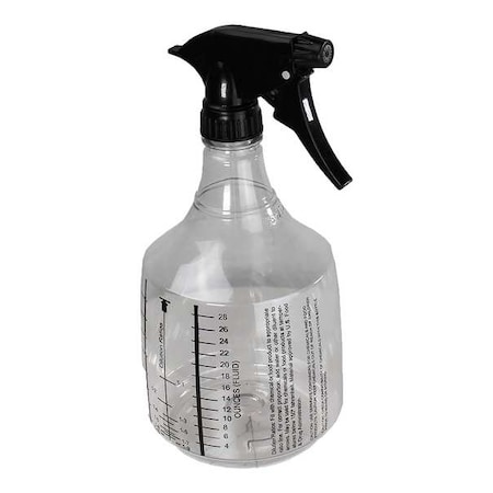 Zoro Select 36 oz. Clear Trigger Spray Bottle, PK12 120898