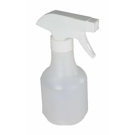 Zoro Select 8 oz. White Trigger Spray Bottle, PK12 120908