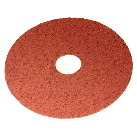Arc Abrasives Resin Fiber Disc, No Hole, 4-1/2 in., PK25 37111K