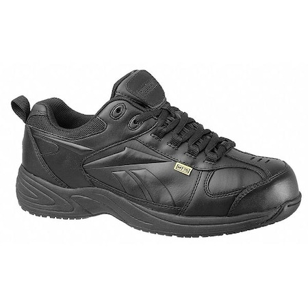 Reebok Men's Athletic Shoe, 11 M, Leather, Black RB1865