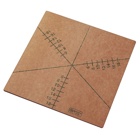 American Metalcraft Pizza Cutting Board, 6 Slice MPCUT6