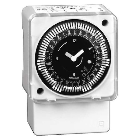 Intermatic Electromechanical Timer, 7-Day, SPDT MIL72AQWUZ-120