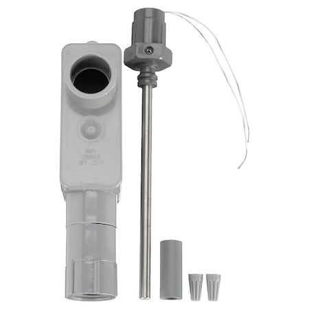 Johnson Controls Immersion Temp Sensor, Plat, -50-250 F TE-635AP-1