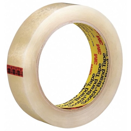 Scotch Packaging Tape, 65.83m L, 25.4mm W, PK4 600