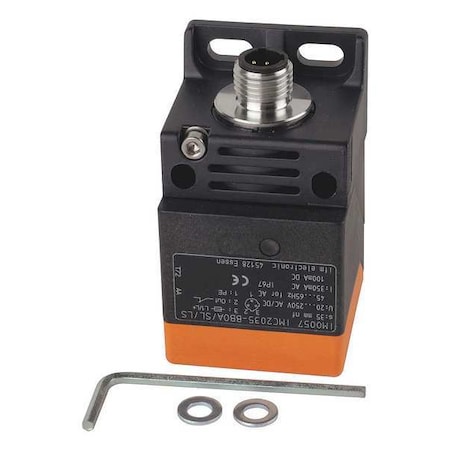 Ifm Inductive, Rectangular Proximity Sensor, PPE, M12, 2 Wires, Shielded IM0054