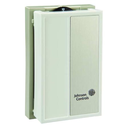 Johnson Controls Humidistat, 10-90%, 120/240V AC, SPDT W42AA-1C